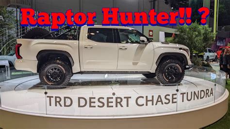 2022 Toyota Tundra Trd Pro Long Travel Desert Chase Truck Sema Show