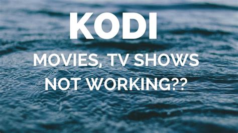 Microsoft has enjoyed huge success with teams over the past few weeks as huge amounts of workers are forced to work from home. MOVIES TV SHOWS NOT WORKING IN KODI!! - YouTube