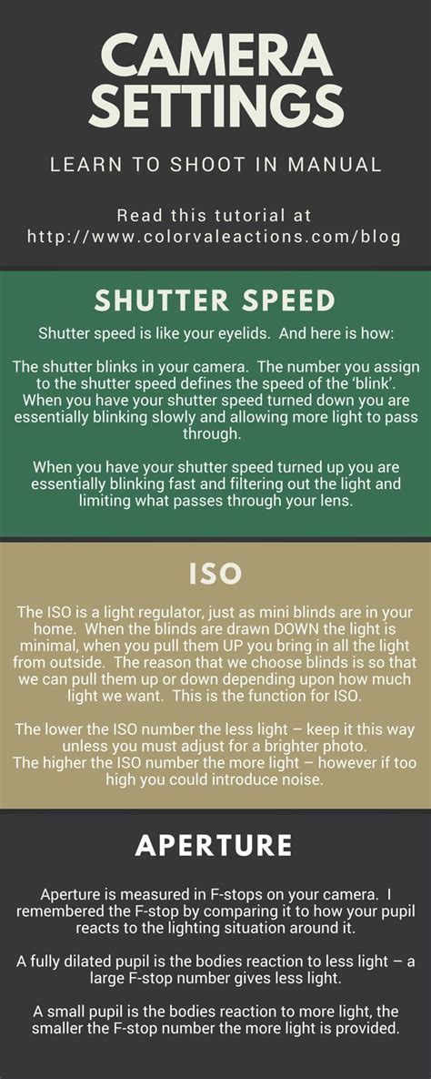 Learn How To Shoot In Manual Mode Iso Aperture