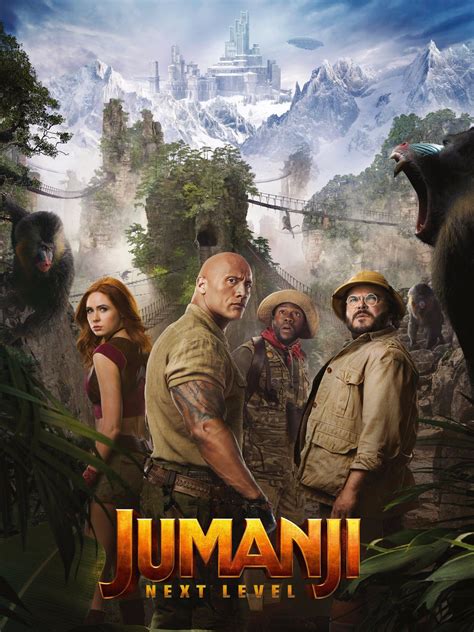 Alan's only hope for freedom is to finish the game, which proves risky as all three find themselves running from giant rhinoceroses, evil monkeys and other terrifying creatures. watch jumanji 2 the next level dual audio english and ...