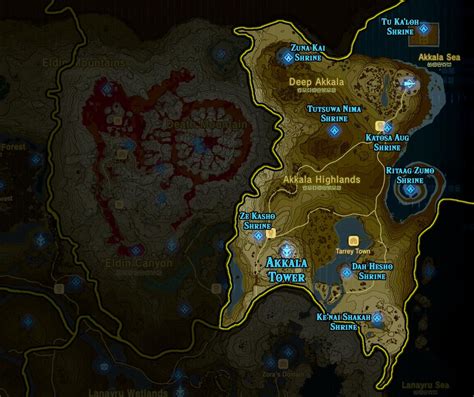 Zelda Breath Of The Wild Interactive Map Shrines Bdasbook