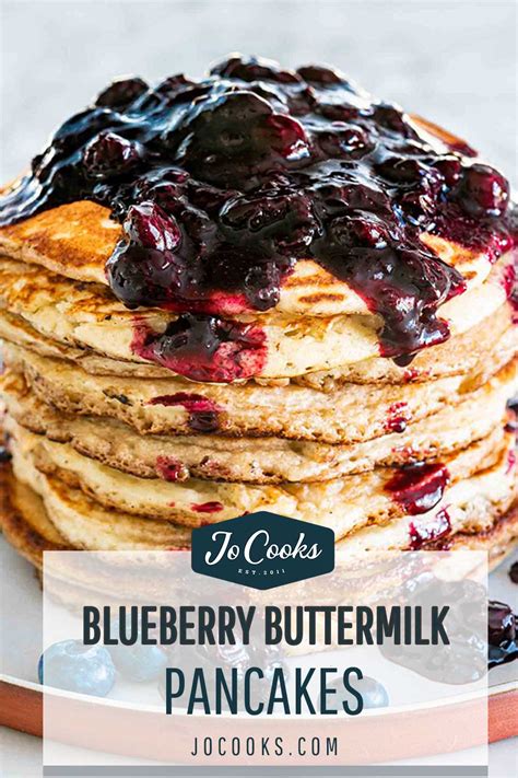 Blueberry Buttermilk Pancakes Icarian Food