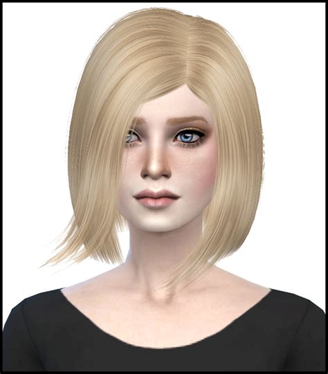 Sims 4 Hairs Simista David Converted Hair Retexture