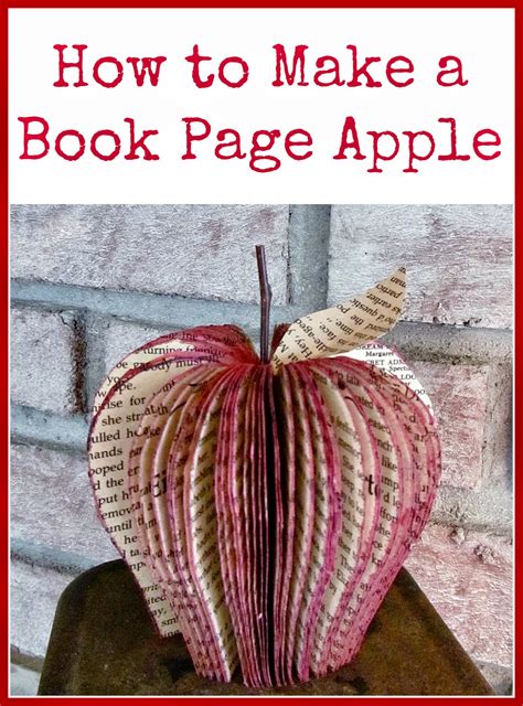 How To Make A Book Page Apple Hymns And Verses