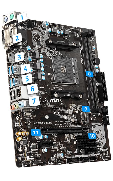 A320m A Pro M2 Motherboard Msi Global