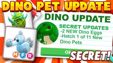Adopt cute pets decorate your home explore the world of adopt me! Dinosaur Update Adopt Me Twitter