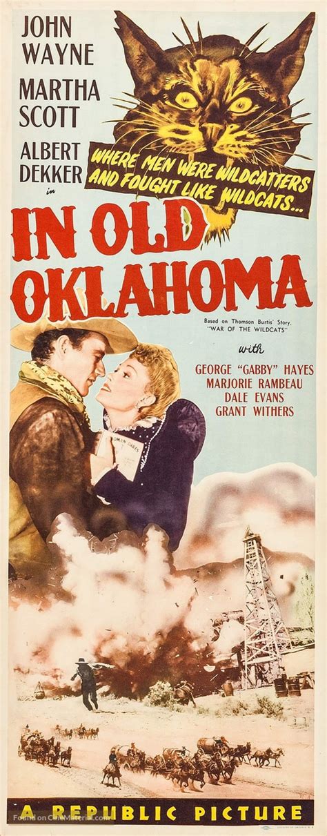 In Old Oklahoma 1943 Movie Poster