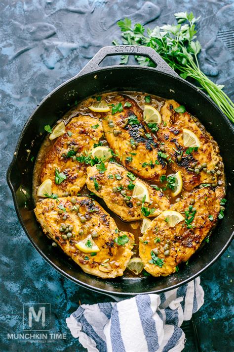 Instead of buying a claypot to cooking. 35-Minute Chicken Piccata Recipe - Munchkin Time