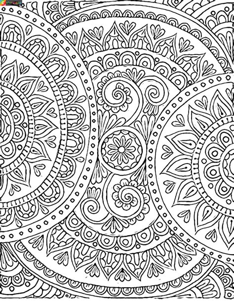 Mandala Image By Deanna Allen Paisley Coloring Pages