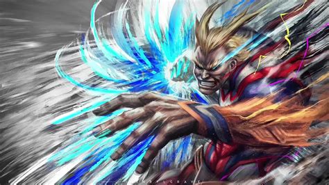 All Might Wallpapers Top Free All Might Backgrounds Wallpaperaccess