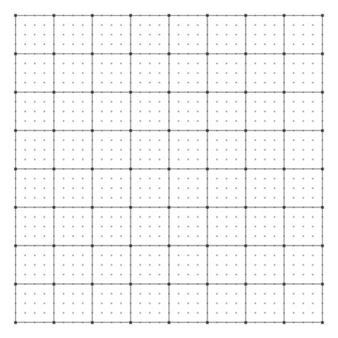 Dots Grid Design Transparent Png And Svg Vector