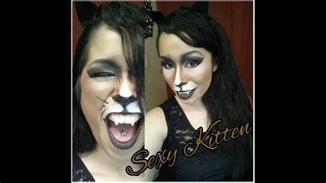 Halloween Series 2014 Sexy Kitten Makeup Tutorial Youtube