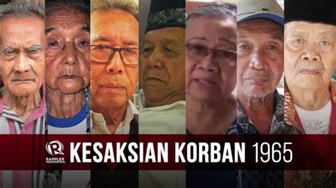 Kisah Penyintas Tragedi 1965 Tentara Khawatir Saat Saya Bebas