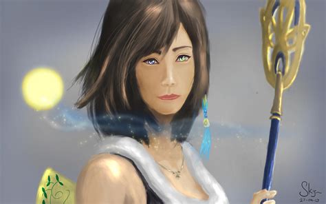 Final Fantasy X Yuna By Yakinskym On Deviantart