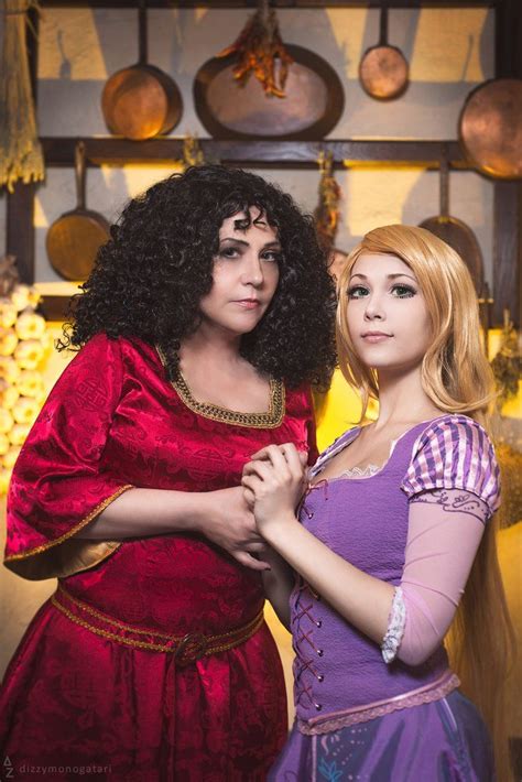 Disney Tangled Rapunzel And Mother Gothel 2 By Kiaraberrydeviantart