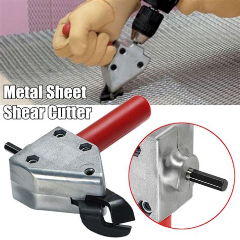 Electric Drill Scissors Metal Cutting Tools Sheet Shears Saw Copper