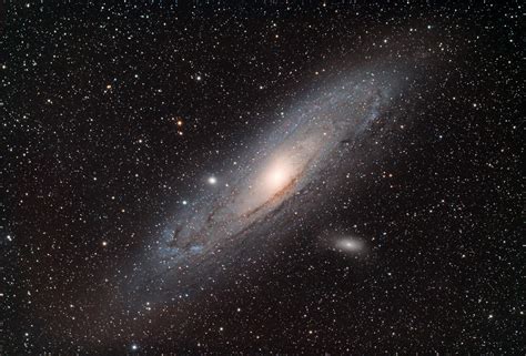 Messier 31 The Andromeda Galaxy From My Backyard In A Light Polluted