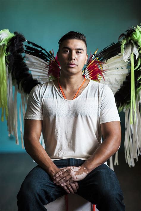 Art Photographer Places Focus On Native American Talent Native American Men Native American