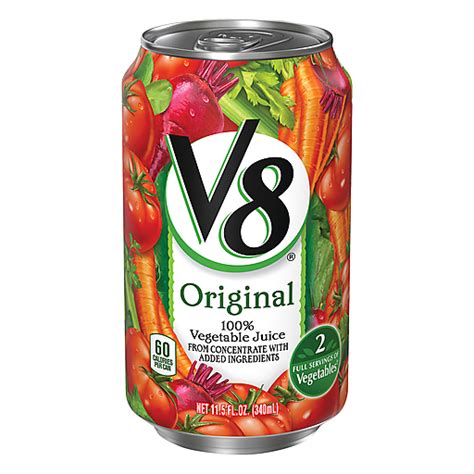 V8® Original 100 Vegetable Juice 115 Oz Vegetable And Tomato Roths