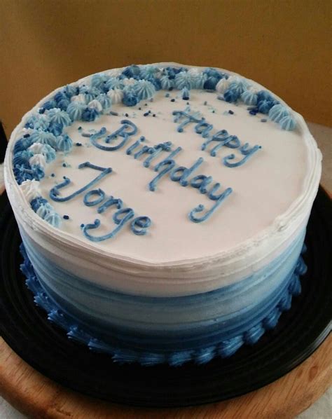 Buttercream Simple Birthday Cake Designs For Men Birthday Cake For Men Easy Simple Birthday Cake