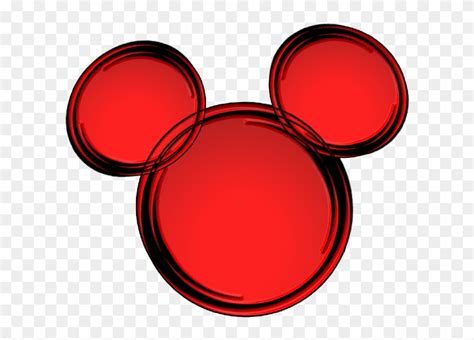 16 162905mickey Mouse Icon Clipart Mickey Mouse Logo Red Sil Ponce
