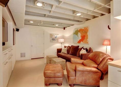 Choosing Your Basement Ceiling Can Be Tricky It Can Be Tempting To Go