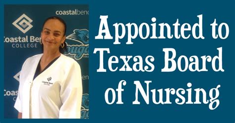Cbc Pleasanton Nursing Instructor Appointed To Texas Board Of Nursing