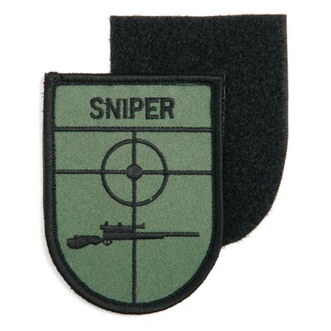 Patch Sniper Avec Velcro