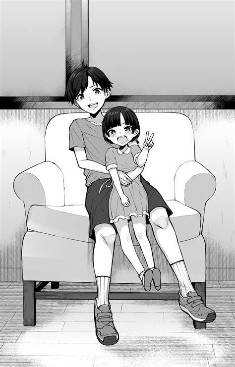 Yuuki Shin Original Absurdres Highres Boy Girl Armchair Brother And Sister Chair