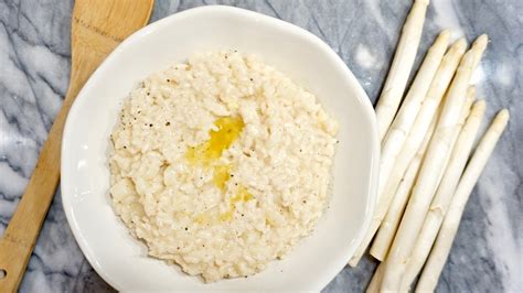 White Asparagus Risotto A Wholesome New World