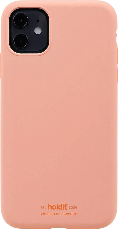 Holdit iPhone XR silikondeksel pink peach Elkjøp