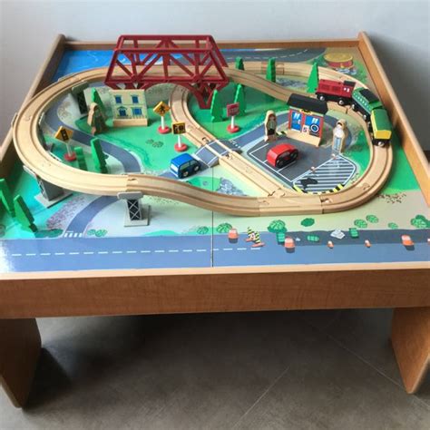 Visit our website for and find what you are looking for Imaginarium train set with table 55 piece one color ...