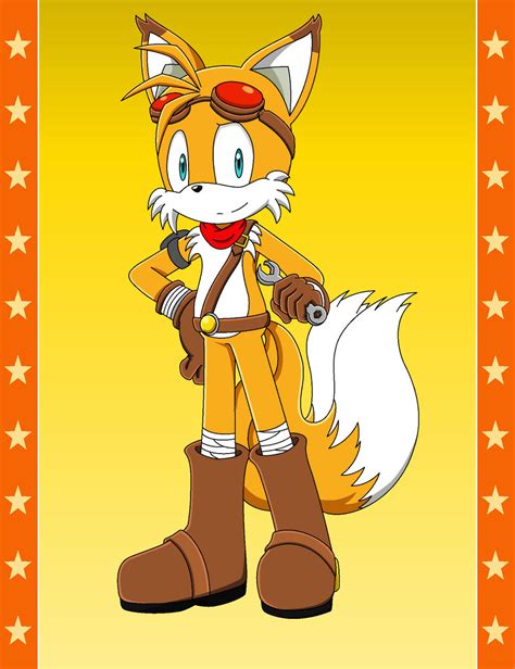 Art Trade Teenager Tails Sonic Boom By Redfire199 S On Deviantart