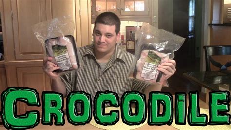 Daves Exotic Foods Crocodile Youtube