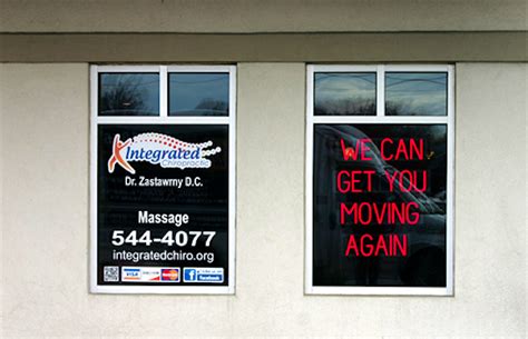 Ic Led Window Sign Rochester Signs And Graphics Rochester Ny