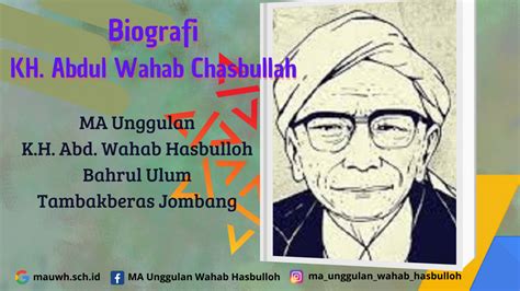Biografi Kh Abdul Wahab Chasbullah