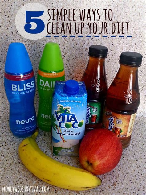 5 Simple Ways To Clean Up Your Diet Sipandbefit Cbias