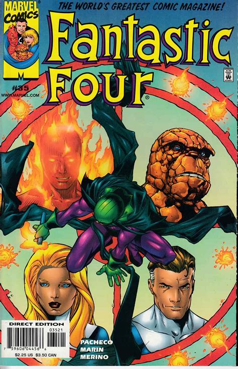 Original Art Fantastic Four 3 Cover Damerfame