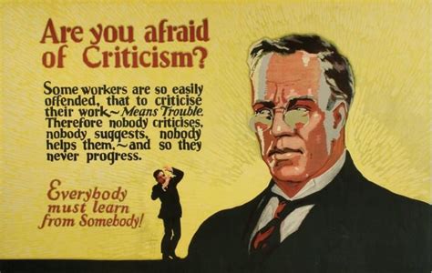 Criticism Work Incentives Motivational Posters Criticism