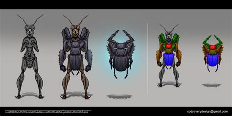 Artstation Symbiotic Insect Armor