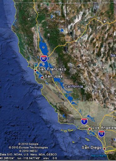 25 Map Of Flooding In California Maps Online For You