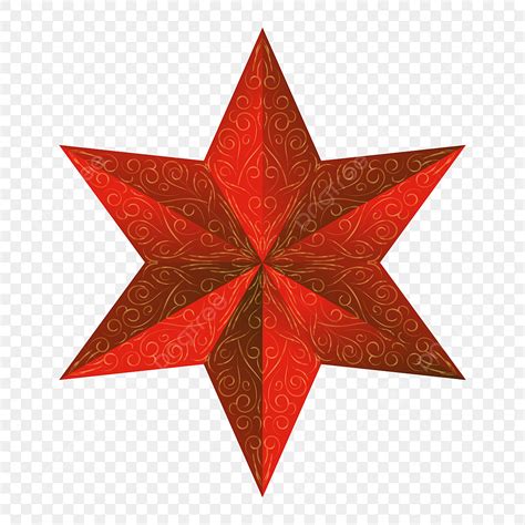 Star Design Vector Art Png Christmas Star Red Vector Design Christmas