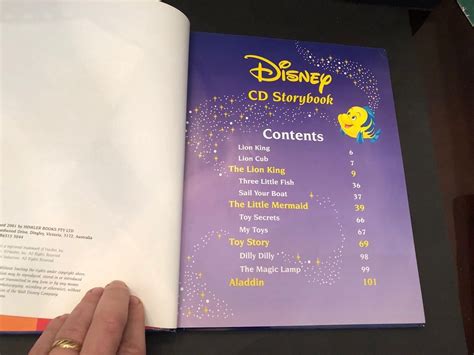 Disney Cd Storybook Lion King Little Mermaid Toy Story Aladdin G
