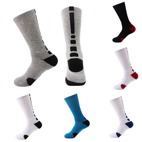 Lncdis Men Women Leg Support Stretch Compression Socks Below Knee Socks 25 In Mens Socks From