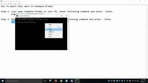 So in this article let's do some geeky in this article, we are going to play the star wars movie in command prompt. How To Watch Star Wars In Command Prompt in Windows 10 (7 ...