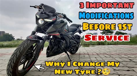 Pulsar N160 Very Useful Modification Why I Change My New Tyre Value