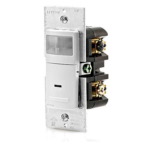 Leviton Ipv15 1lz Decora Vacancy Motion Sensor In Wall Switch Manual