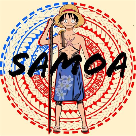 Samoan Anime Circle Design Etsy