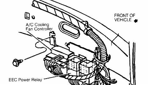 wiring schematics for 1990 ford tempo