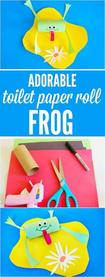 Toilet Paper Roll Frog Craft Easy And Adorable Kids Will Love This